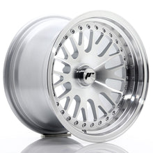 Carica l&#39;immagine nel visualizzatore di Gallery, JR Wheels JR10 15x9 ET0-20 Blank Silver Machined Face
