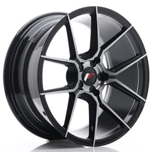 Load image into Gallery viewer, JR Wheels JR30 18x8,5 ET20-40 5H BLANK Black Brushed w/Tinted Face