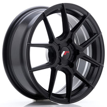 Load image into Gallery viewer, JR Wheels JR30 17x7 ET20-40 5H BLANK Matt Black