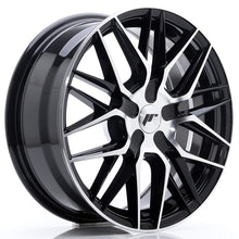 Load image into Gallery viewer, JR Wheels JR28 17x7 ET20-45 BLANK Gloss Black Machined Face