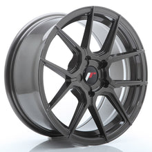 Load image into Gallery viewer, JR Wheels JR30 17x8 ET20-40 5H BLANK Hyper Gray