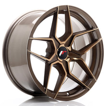 Load image into Gallery viewer, JR Wheels JR34 18x9 ET20-42 5H BLANK Platinum Bronze