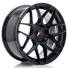 Load image into Gallery viewer, JR Wheels JR18 17x8 ET35 5H Blank Glossy Black