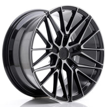 Load image into Gallery viewer, JR Wheels JR38 19x9,5 ET20-45 5H BLANK Black Brushed w/Tinted Face