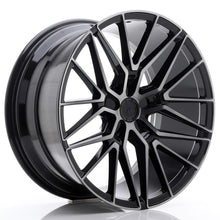 Load image into Gallery viewer, JR Wheels JR38 20x10 ET20-45 5H BLANK Black Brushed w/Tinted Face