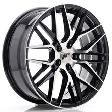 Load image into Gallery viewer, JR Wheels JR28 18x7,5 ET40 5x112 Gloss Black Machined Face