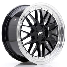 Load image into Gallery viewer, JR Wheels JR23 19x8,5 ET20-50 5H BLANK Gloss Black w/Machined Lip
