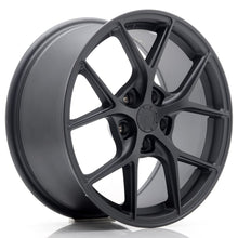 Load image into Gallery viewer, JR Wheels SL01 17x8 ET40 5x112 Matt Gun Metal