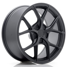 Load image into Gallery viewer, JR Wheels SL01 17x8 ET20-45 5H BLANK Matt Gun Metal