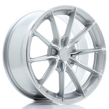 Load image into Gallery viewer, JR Wheels JR37 17x8 ET20-40 5H BLANK Silver Machined Face