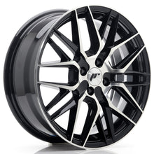 Load image into Gallery viewer, JR Wheels JR28 17x7 ET40 4x100 Gloss Black Machined Face
