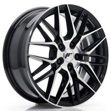 Load image into Gallery viewer, JR Wheels JR28 17x7 ET40 5x112 Gloss Black Machined Face