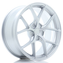 Load image into Gallery viewer, JR Wheels SL01 18x8 ET20-40 5H BLANK Matt Silver