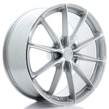Load image into Gallery viewer, JR Wheels JR37 21x9 ET10-52 5H BLANK Silver Machined