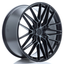 Load image into Gallery viewer, JR Wheels JR38 22x10 ET20-57 5H BLANK Black Brushed w/Tinted Face