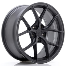 Load image into Gallery viewer, JR Wheels SL01 18x8 ET40 5x100 Matt Gun Metal
