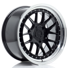 Load image into Gallery viewer, JR Wheels JR40 18x9,5 ET15-35 5H BLANK Glossy Black w/Machined Lip