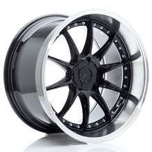 Load image into Gallery viewer, JR Wheels JR41 19x11 ET12-25 5H BLANK Glossy Black w/Machined Lip
