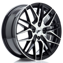 Load image into Gallery viewer, JR Wheels JR28 16x7 ET40 4x100 Gloss Black Machined Face