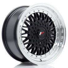 Load image into Gallery viewer, JR Wheels JR9 16x7,5 ET25 BLANK Gloss Black w/Machined Lip