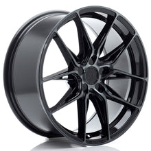 Load image into Gallery viewer, JR Wheels JR44 18x8 ET20-42 5H BLANK Black Machined w/Tinted Face
