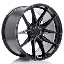 Load image into Gallery viewer, JR Wheels JR44 19x10 ET15-45 5H BLANK Black Machined w/Tinted Face