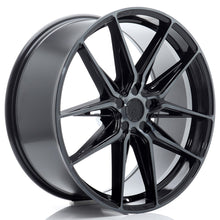Load image into Gallery viewer, JR Wheels JR44 21x9 ET20-40 5H BLANK Black Machined w/Tinted Face