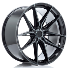 Load image into Gallery viewer, JR Wheels JR44 22x10,5 ET10-40 5H BLANK Black Machined w/Tinted Face
