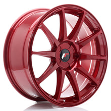 Carica l&#39;immagine nel visualizzatore di Gallery, JR Wheels JR11 19x8,5 ET20-42 5H Blank Platinum Red