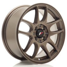 Load image into Gallery viewer, JR Wheels JR29 15x7 ET35 4x100/108 Matt Bronze