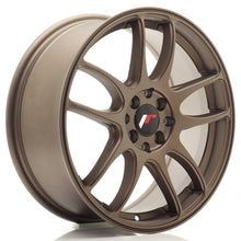Load image into Gallery viewer, JR Wheels JR29 17x7 ET40 4x100/114 Matt Bronze