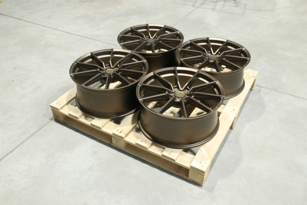 Set of SL02 20x8,5 ET35 5x112 Matt Bronze