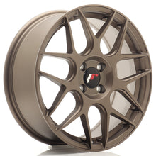 Load image into Gallery viewer, JR Wheels JR18 17x7 ET40 4x100 Matt Bronze