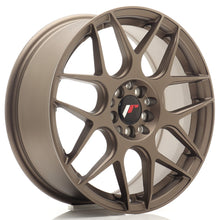 Load image into Gallery viewer, JR Wheels JR18 17x7 ET40 5x100/114 Matt Bronze
