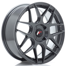 Load image into Gallery viewer, JR Wheels JR18 17x7 ET20-40 4H BLANK Hyper Gray