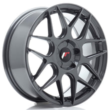 Load image into Gallery viewer, JR Wheels JR18 17x7 ET20-40 5H BLANK Hyper Gray