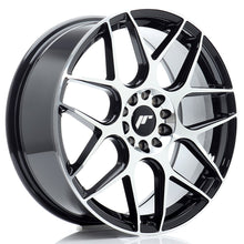 Load image into Gallery viewer, JR Wheels JR18 18x7,5 ET40 5x112/114 Black Machined Face