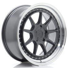 Load image into Gallery viewer, JR Wheels JR47 18x8,5 ET15-35 5H BLANK Hyper Gray w/Machined Lip