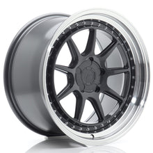 Load image into Gallery viewer, JR Wheels JR47 18x9,5 ET15-35 5H BLANK Hyper Gray w/Machined Lip