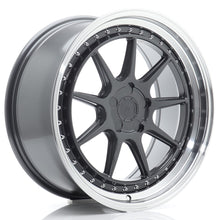 Load image into Gallery viewer, JR Wheels JR47 19x8,5 ET15-35 5H BLANK Hyper Gray w/Machined Lip