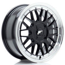 Load image into Gallery viewer, JR Wheels JR23 16x7 ET20-45 4H BLANK Gloss Black w/Machined Lip