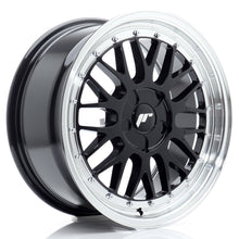 Load image into Gallery viewer, JR Wheels JR23 17x8 ET20-45 5H BLANK Gloss Black w/Machined Lip