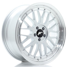Load image into Gallery viewer, JR Wheels JR23 18x8 ET35 5x100 Hyper Silver w/Machined Lip