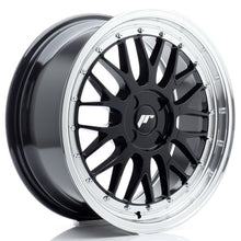 Load image into Gallery viewer, JR Wheels JR23 18x8 ET20-42 4H BLANK Glossy Black w/Machined Lip