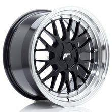 Load image into Gallery viewer, JR Wheels JR23 18x9,5 ET20-48 5H BLANK Gloss Black w/Machined Lip
