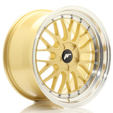 Load image into Gallery viewer, JR Wheels JR23 18x9,5 ET20-48 5H BLANK Gold w/Machined Lip