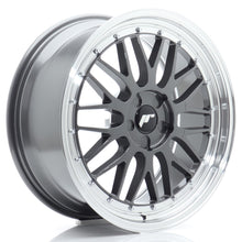 Load image into Gallery viewer, JR Wheels JR23 19x8 ET20-40 5H BLANK Hyper Gray w/Machined Lip