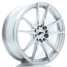 Load image into Gallery viewer, JR Wheels JR21 17x7 ET40 4x100/114 Silver Machined