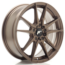 Load image into Gallery viewer, JR Wheels JR21 17x7 ET40 5x100/114 Matt Bronze