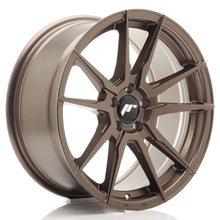 Load image into Gallery viewer, JR Wheels JR21 17x8 ET35 5x100 Matt Bronze
